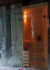 Phòng xông ướt kết hợp xông hơi khô AN2004B